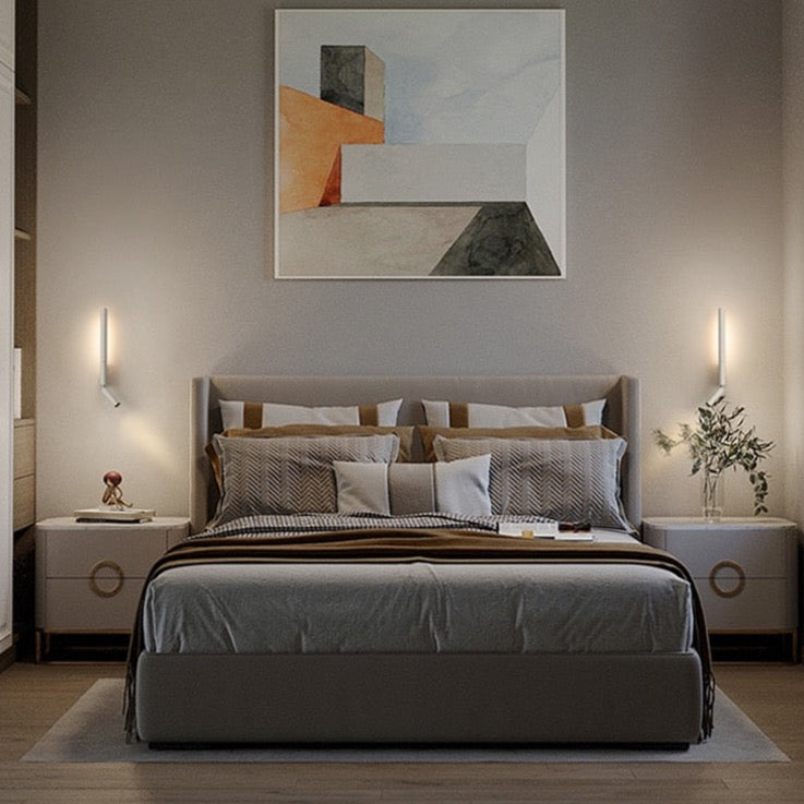 Nightstand 330-degree rotating wall lamp