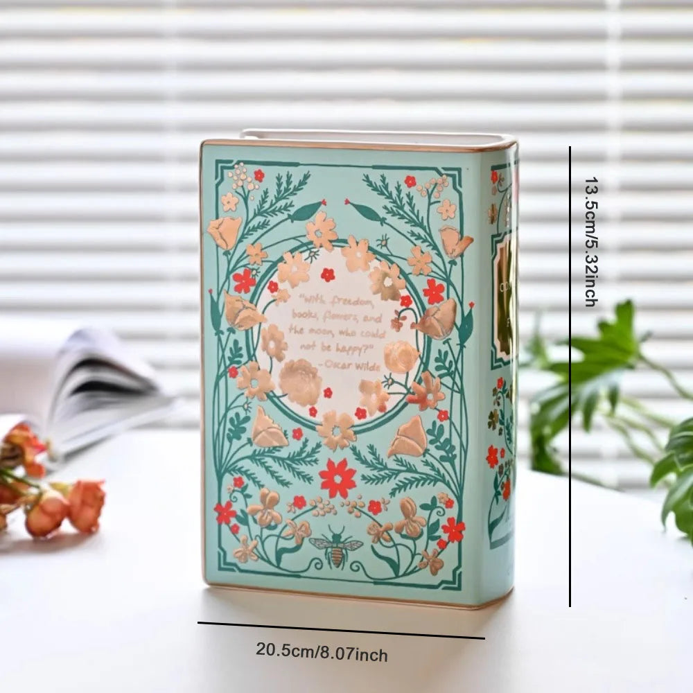 Art Book Vase