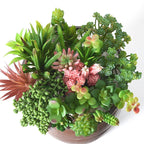 Floryvo Decorative Succulents | Deceptively Real | Carefree & Durable | Set of Artificial Plants