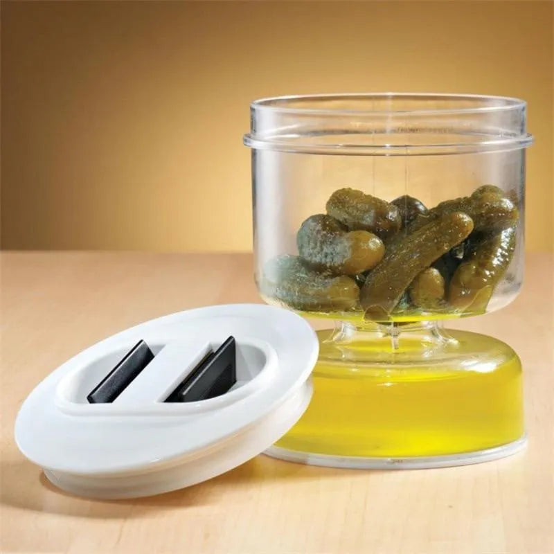 Sealed Jar for Pickles Wet and Dry