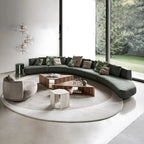 Modern Irregular Plush Rug for Living Room and Bedroom