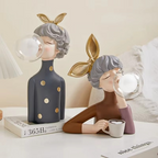 Bubble Blowing Girl Lamp - Whimsical Charm for Any Interior Space