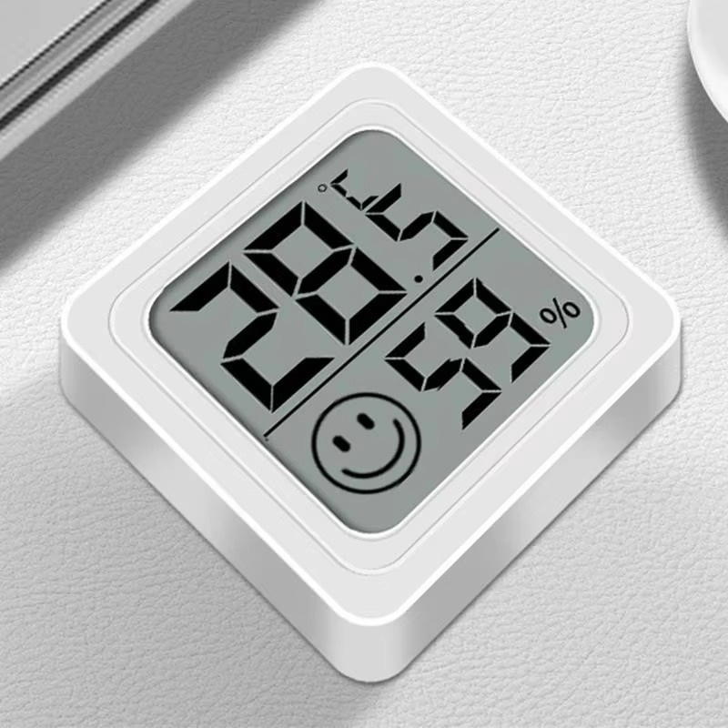 Indoor LCD Digital Thermometer and Hygrometer with Temperature and Humidity Sensor