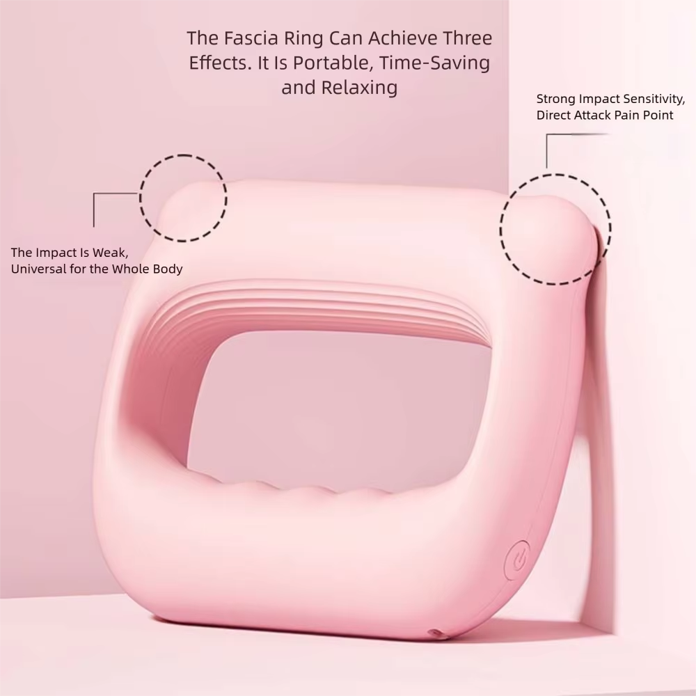 Portable USB Charging Vibrating Massage Belt for Neck and Shoulder Relief