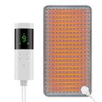 ThermaEase Electric Heating Pad | 9 Temperature Levels & 4 Timer Modes | 30×60 cm | Washable & Quick Heating | For Back, Stomach & Legs