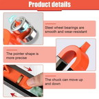 Adjustable Precision Contour Gauge with Lock for Expert Woodworking