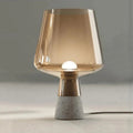 NordicCement Table Lamp – Minimalist Design with Concrete Base