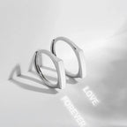 Adjustable Light Sculptured Couple Rings