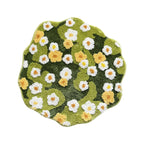 Moss Flower Tufted Round Rug
