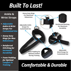 Resistance Training Belt Set for Leg and Core Strength