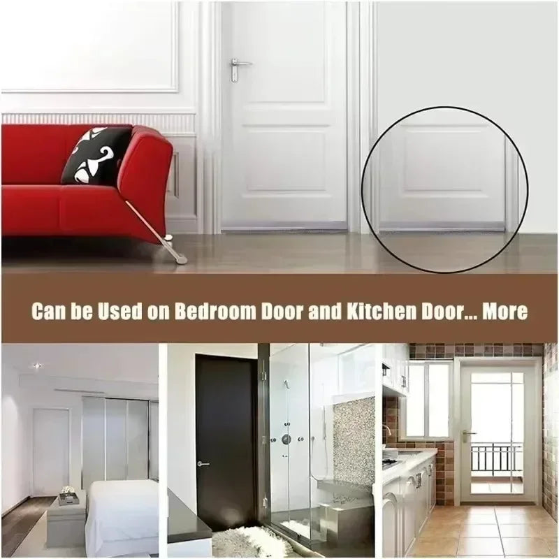 ThermaSeal Door Bottom Seal | TPE | Draft & Sound Protection | 2 cm x 1 m