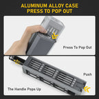 Precision Electric Screwdriver with 5 Torque Settings and LED Light
