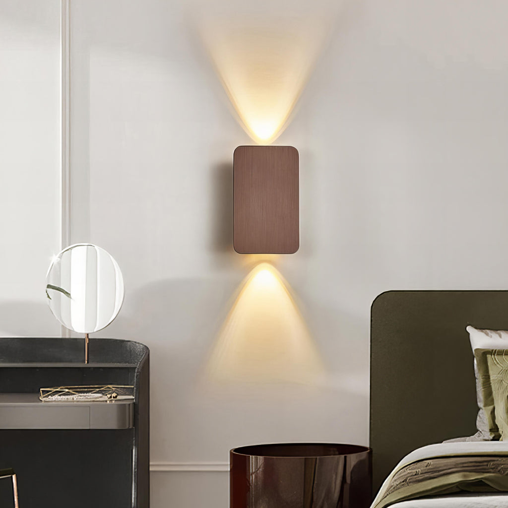 Wall Light Modern Metal Rectangular LED Indoor