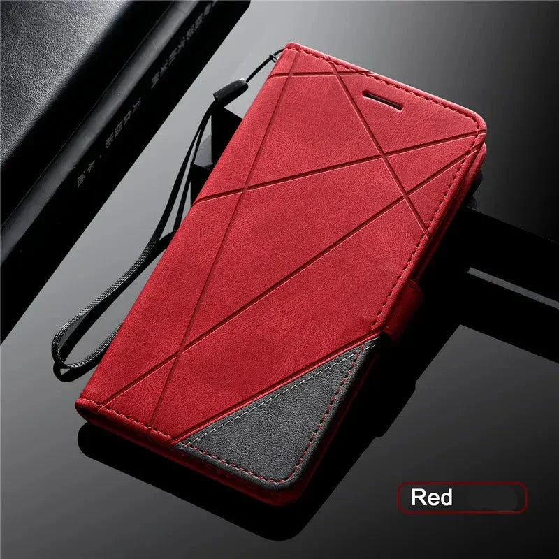 Flip Magnetic Leather Cover for Samsung Galaxy A Series