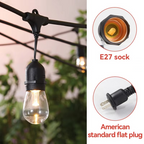 Waterproof LED Outdoor String Lights for Garden and Party Decor