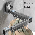 WallDry Flex – Foldable Wall-Mounted Clothes Dryer for Space-Saving Laundry
