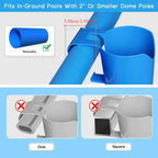 AquaGrip Drink Holder | Flexible & Stable | Clip-on Pool Shelf | For Cans & Gadgets
