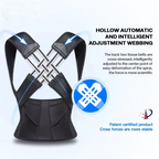Adjustable Posture Corrector Back Brace Support Strap for Men and Women