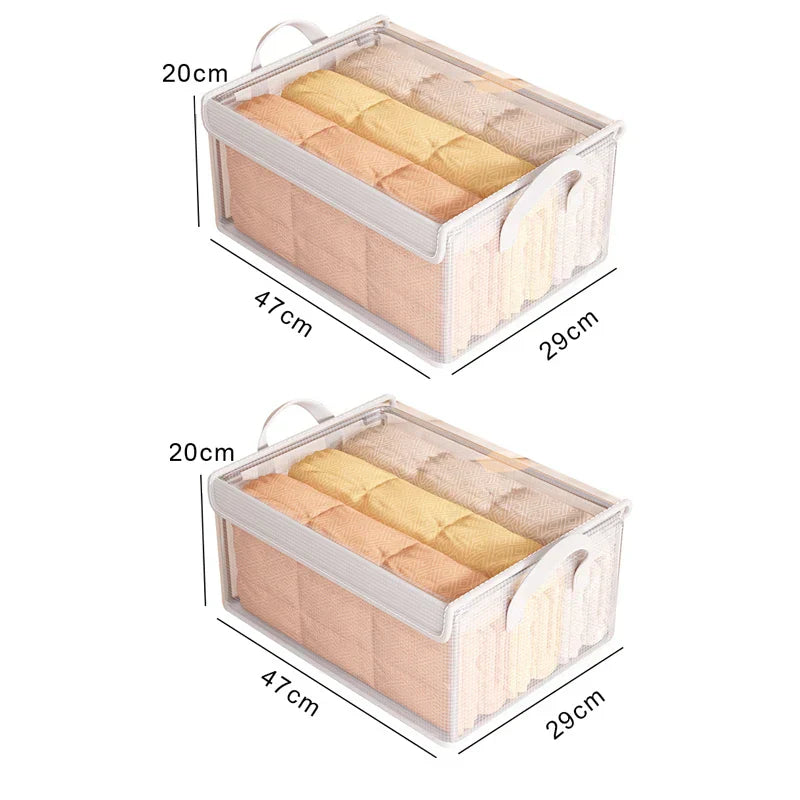 ClearBoxx Storage Box | Transparent & Durable Design | Foldable & Space-Saving