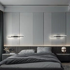 Modern LED Wall Lamp: Black/Gold Acrylic Room Decoration Light