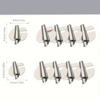 Premium Sewing Machine Hemmer Foot Set,.11 in to.39 in