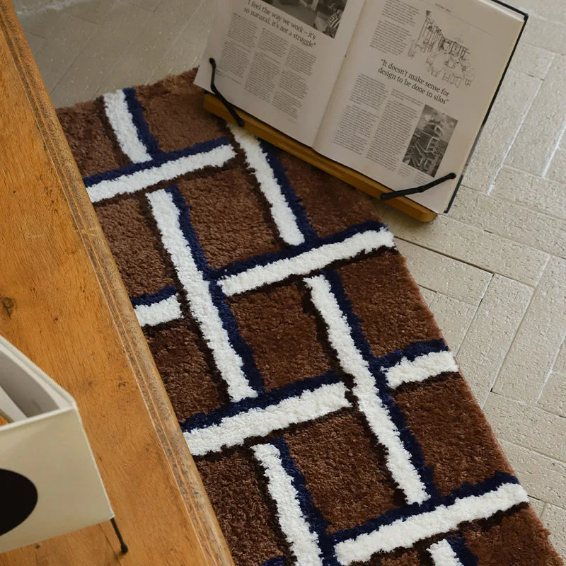 illustrative Grid Rug