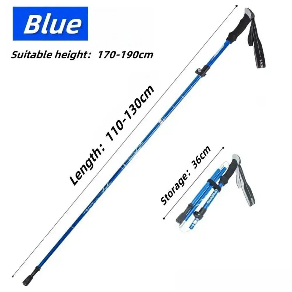 Adjustable Trekking Poles for Stability & Comfort