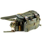 Multi-Pocket Fishing Tackle Bag and Gear Organizer Waist Pack Messenger Handbag