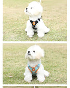 Breathable dog harness adjustable & comfortable
