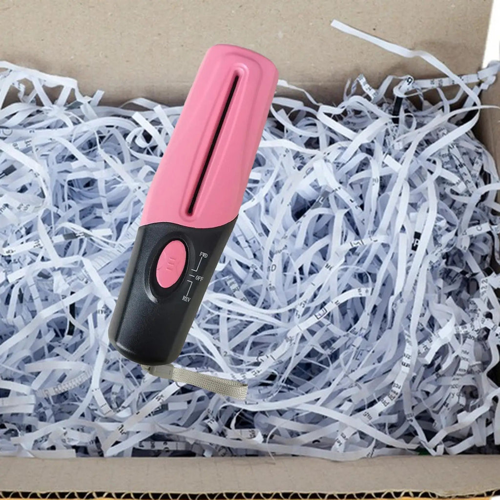 DataGuard Mini Shredder | Compact & Quiet | USB/Battery | For Home & Office