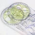 Math Genius Multi-Angle Drawing Precision Ruler