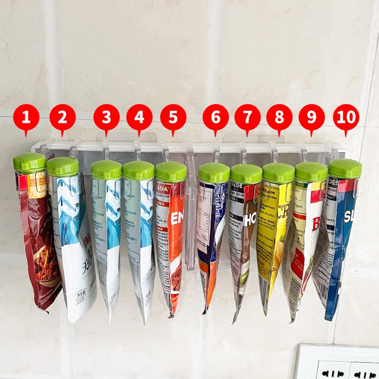 Wall-Mounted Hang Around Seasoning Station Rack