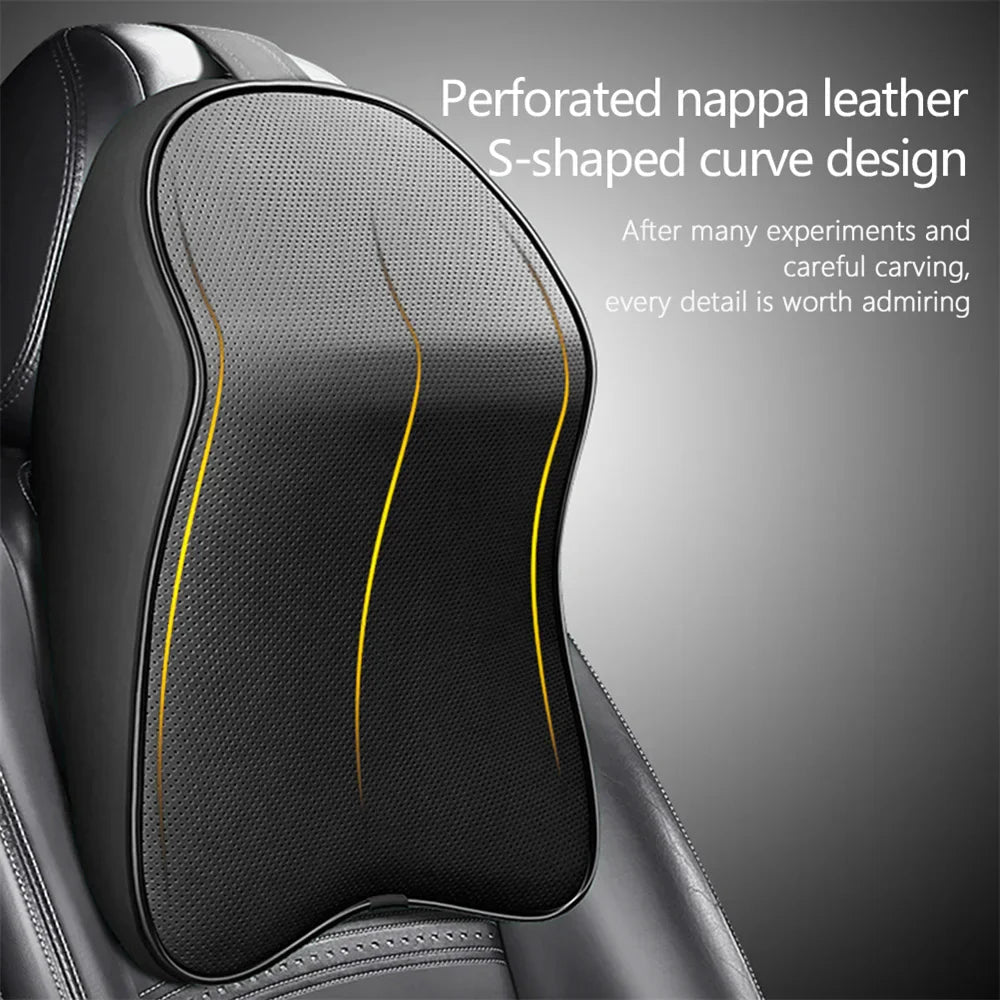 Comfort Time Memory Foam Car Pillow Headrest