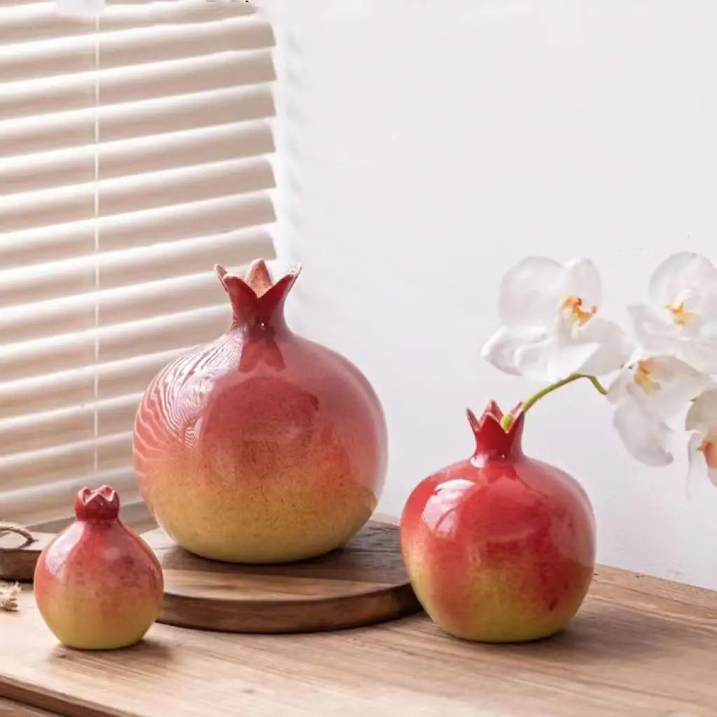 Ceramic Pomegranate Vase