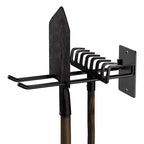 Fixorado Wall Mount for Garden Tools | Robust Tool Holder Made of Steel | Space-Saving Organizer for Garage, Cellar & Workshop