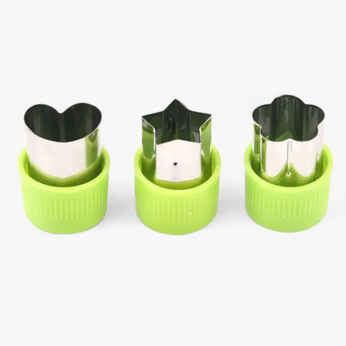 Creative Cutter Set for Cookies and Fruit - StarHeart