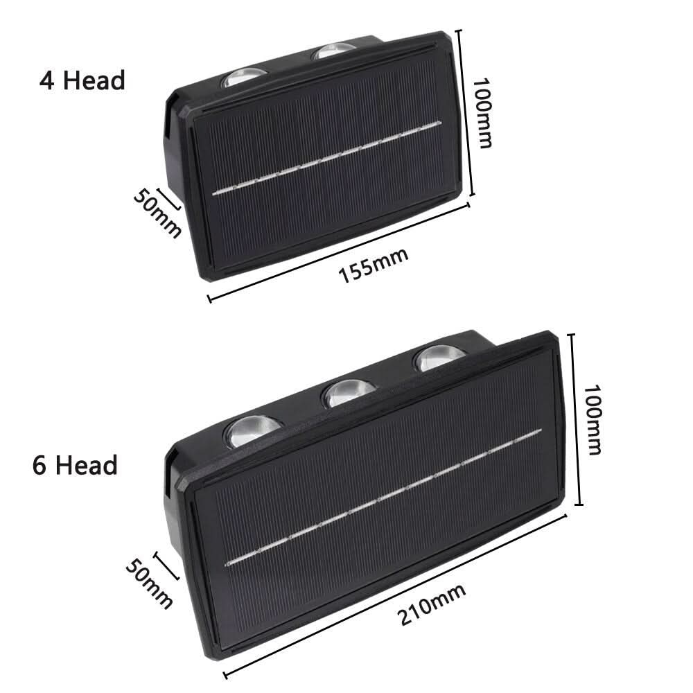 Solar LED Waterproof Outdoor Wall Lamp