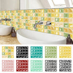DecoMosaic 3D Mosaic Wall Tile Stickers