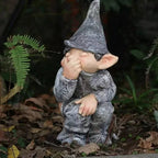 Funny Gnome Figurine Made of Resin for Garden and Lawn