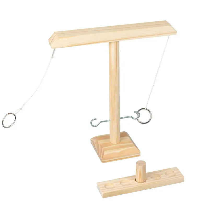 Wooden Ring Toss Game