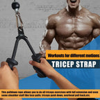 Ergonomic Triceps Rope