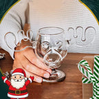 Nordic Antler Novelty Drinking Glass
