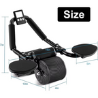 Ultimate Home Gym Ab Roller with Auto-Rebound