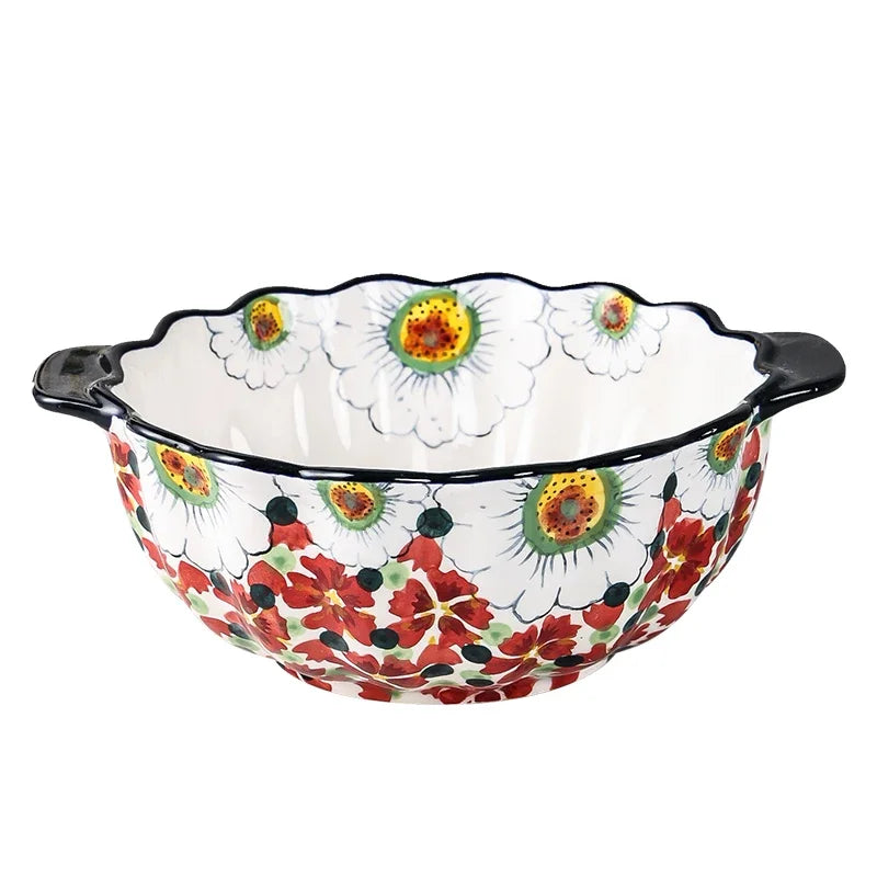 Summer ceramic bowls