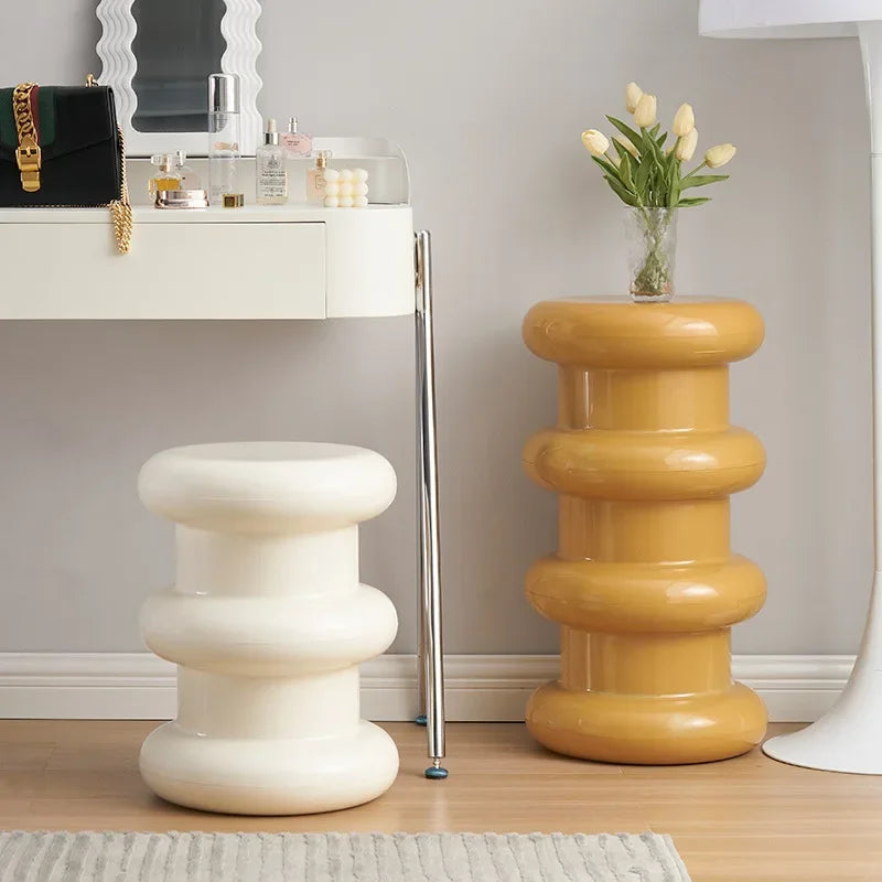 Nordic Side Table as Hall Bench, Footrest or Nightstand