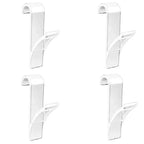 HeatHook Radiator Hooks Set | 4-Pack | Space-Saving & Transparent | For Bath & Kitchen