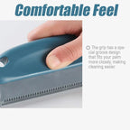 Fluffigob Fuzz & Pet Hair Remover Brush | 2-in-1 Cleaning with Double Comb Structure | For Couch, Clothing, Carpet | 15 × 6 × 2 cm
