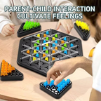 Chain Triangle Chess Duel Strategy Board Game for Kids and Adults
