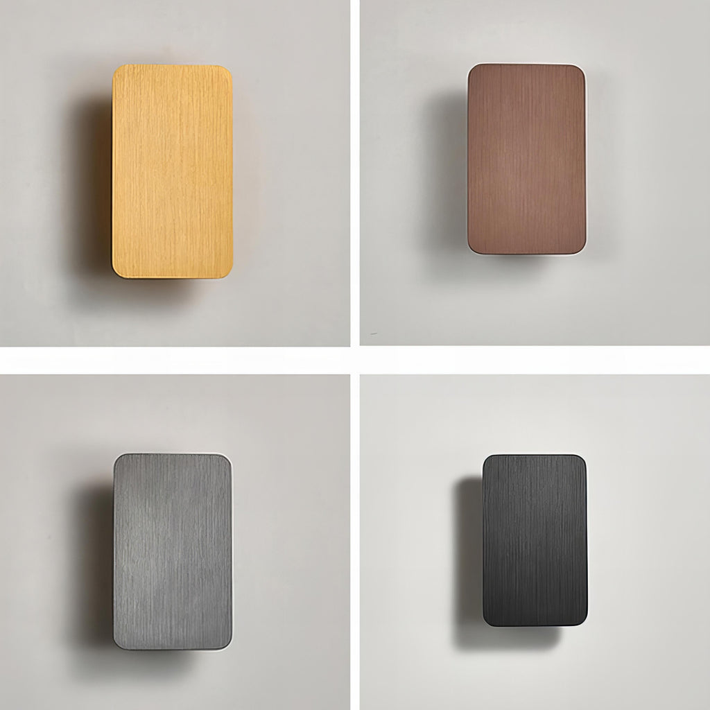 Wall Light Modern Metal Rectangular LED Indoor