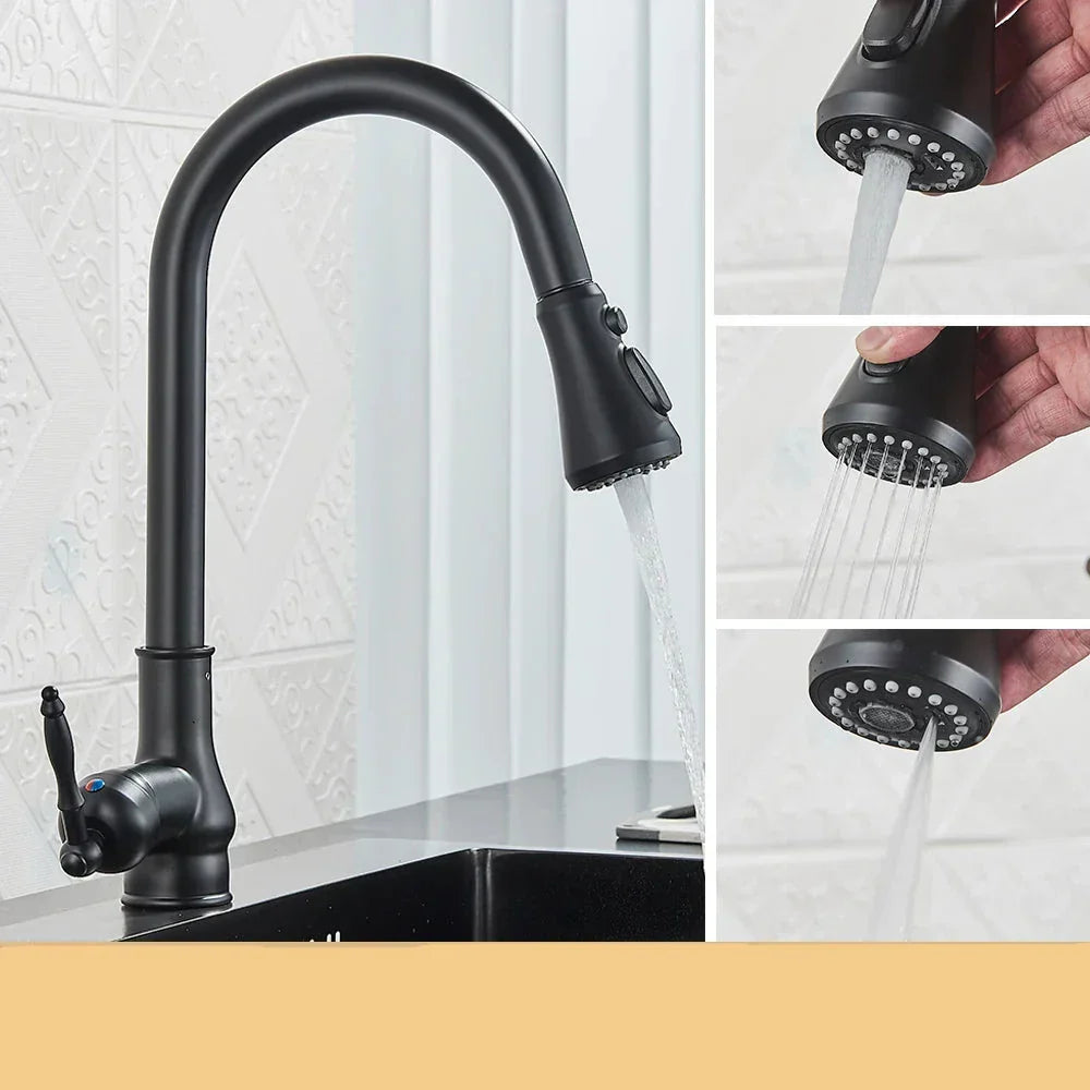 Antique brass faucet – Vintage design for the kitchen